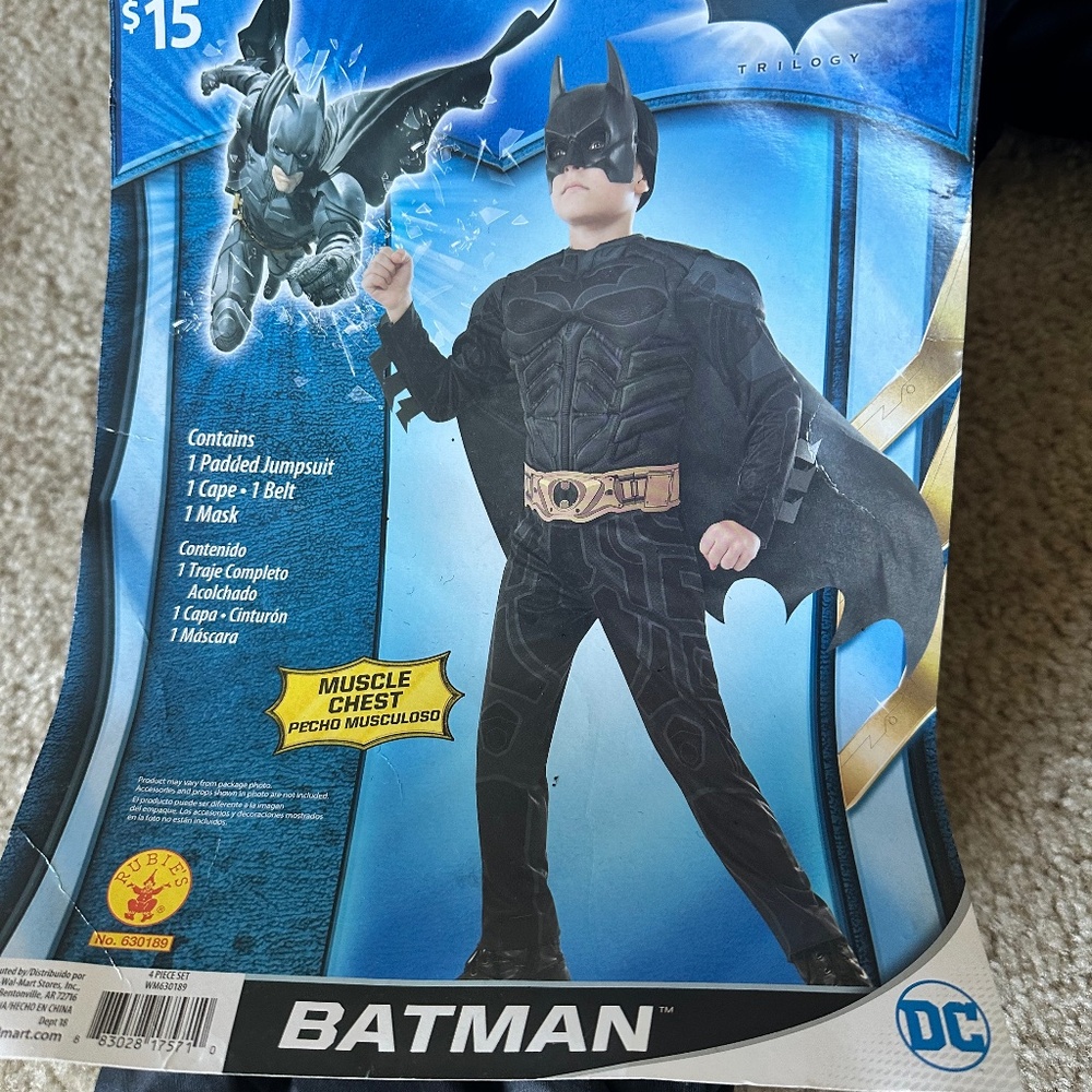 DC Black Costume